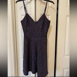 Cosmopolitan metallic violet dress size S